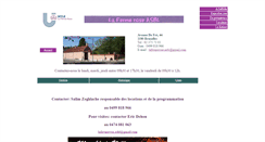 Desktop Screenshot of lafermerose.be